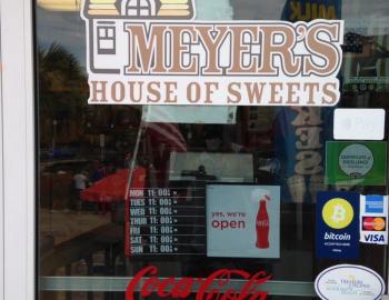 House of Sweets sign House of Sweets sign