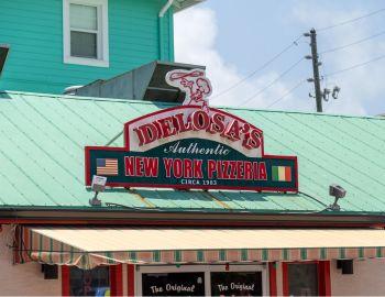 Delosas Pizza Delosas Pizza Logo
