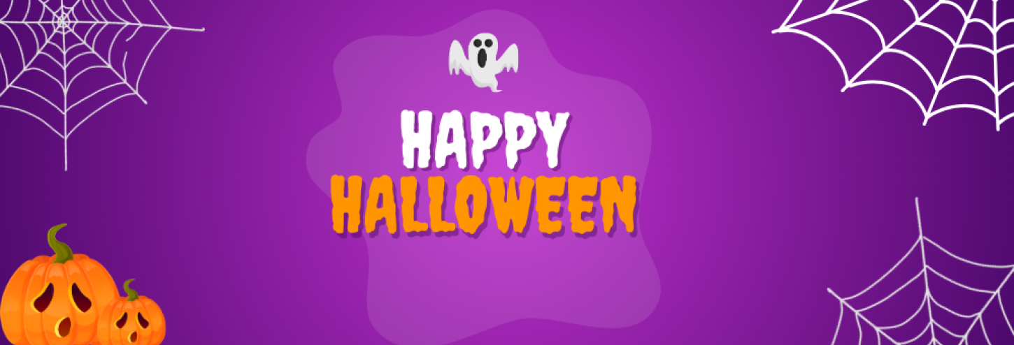 Happy halloween logo